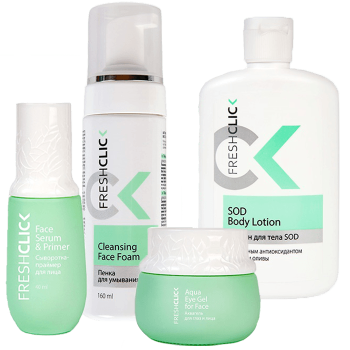 серия за млада кожа FreshClick